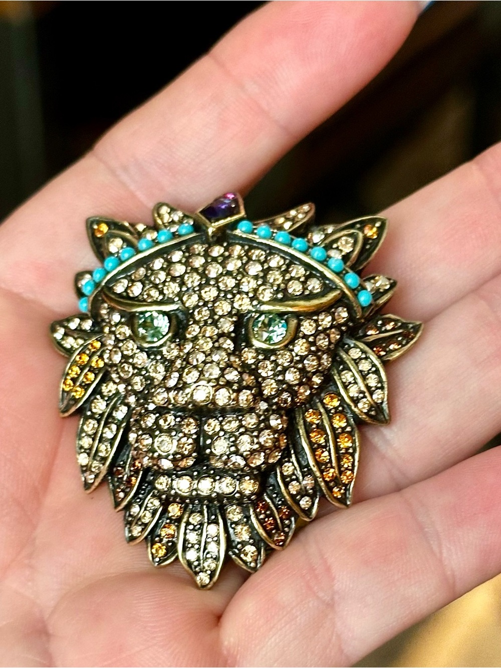 Heidi Daus “Bling of the Jungle” Pin (2014)